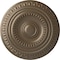 Ekena Millwork Artis Ceiling Medallion (Fits Canopies up to 6 7/8"), Hand-Painted Warm Silver, 15 3/4"OD x 1 3/8"P CM15ARWSS - alternate 1